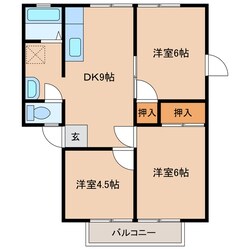 アーバン岡崎の物件間取画像